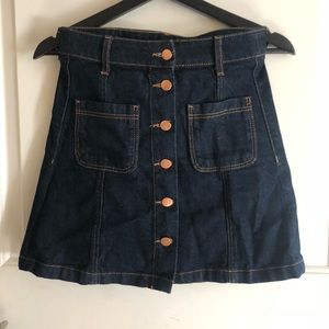 H&M denim skirt